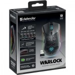 Огляд Мишка Defender Warlock GM-709L RGB Wireless Black (52709): характеристики, відгуки, ціни.