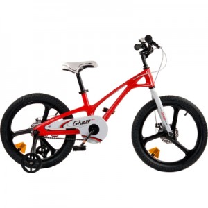 Огляд Дитячий велосипед Royal Baby Galaxy Fleet Plus Mg 18" Official UA Червоний (RB18-27-RED): характеристики, відгуки, ціни.