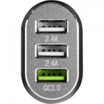 Огляд Зарядний пристрій Modecom 3xUSB 2.4A QC3.0 + 2 USB Ports CU3-05 (ZT-MC-CU3-05): характеристики, відгуки, ціни.