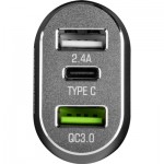Огляд Зарядний пристрій Modecom 3xUSB 2.4A QC3.0+USB+Type C Port CU2C1-07 (ZT-MC-CU2C1-07): характеристики, відгуки, ціни.