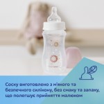 Огляд Пляшечка для годування Canpol babies EasyStart Newborn baby з широким отвором 240 мл (35/217_pin): характеристики, відгуки, ціни.