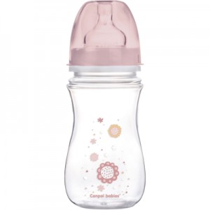 Пляшечка для годування Canpol babies EasyStart Newborn baby з широким отвором 240 мл (35/217_pin)