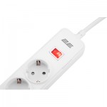 Огляд Мережевий фільтр живлення 2E 5XSchuko, 3G*1.5мм, 3*USB-A, 2м, white (2E-SP515M2USBWH): характеристики, відгуки, ціни.