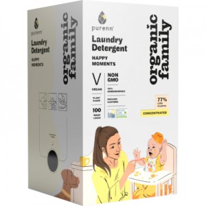 Огляд Гель для прання Purenn Organic Family Happy Moments для дитячих речей з Ромашкою 3 л (4751024881002): характеристики, відгуки, ціни.
