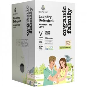 Огляд Гель для прання Purenn Organic Family Summertime Love для кольорових та темних речей з Календулою 3 л (4751024880852): характеристики, відгуки, ціни.