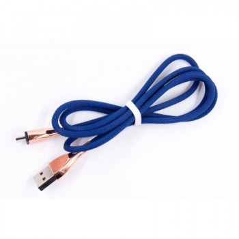 Дата кабель USB 2.0 AM to Micro 5P 1.5m blue Dengos (NTK-M-DL-SET-BLUE)