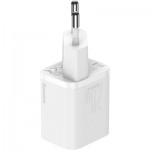 Огляд Зарядний пристрій Baseus Super Si Quick Charger 1C 20W EU White (CCSUP-B02): характеристики, відгуки, ціни.