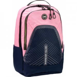 Огляд Рюкзак шкільний Cool For School Рожевий із синім 145-175 см (CF86740-02): характеристики, відгуки, ціни.
