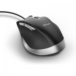 Огляд Мишка Trust Fyda Comfortable ECO USB Black-GREY (24728): характеристики, відгуки, ціни.