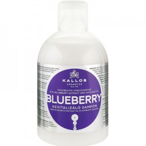 Огляд Шампунь Kallos Cosmetics Blueberry Відновлювальний з екстрактом чорниці 1000 мл (5998889511562): характеристики, відгуки, ціни.