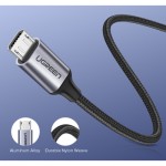 Огляд Дата кабель USB 2.0 AM to Micro 5P 1.5m US290 Silver Ugreen (US290/60152): характеристики, відгуки, ціни.