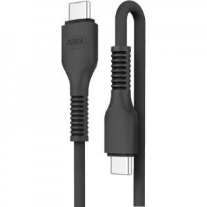 Огляд Дата кабель USB-C to USB-C 1.0m AR88 3A black Armorstandart (ARM65293): характеристики, відгуки, ціни.