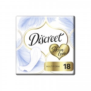 Огляд Щоденні прокладки Discreet Skin Love 18 шт. (8006540567432): характеристики, відгуки, ціни.