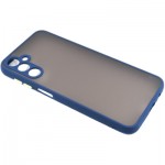 Огляд Чохол до мобільного телефона Dengos Matte Samsung Galaxy M14 5G (blue) (DG-TPU-MATT-125): характеристики, відгуки, ціни.