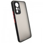 Огляд Чохол до мобільного телефона Dengos Matte Xiaomi 12 Lite (black) (DG-TPU-MATT-127): характеристики, відгуки, ціни.