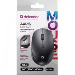 Огляд Мишка Defender Auris MB-027 Wireless Black (52027): характеристики, відгуки, ціни.