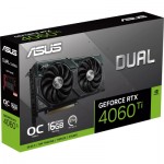 Огляд Відеокарта ASUS GeForce RTX4060Ti 16Gb DUAL OC (DUAL-RTX4060TI-O16G): характеристики, відгуки, ціни.