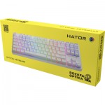 Огляд Клавіатура Hator Rockfall 2 Optica TKL Black USB White (HTK-731): характеристики, відгуки, ціни.