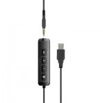 Огляд Навушники Speedlink METIS USB Stereo Headset 3.5mm Jack with USB Soundcard Black (SL-870007-BK): характеристики, відгуки, ціни.