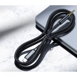 Огляд Кабель мультимедійний AUX USB-C to TRS Audio 3.5mm M/M DAC Chip 96kHz 1.0m black Choetech (AUX006): характеристики, відгуки, ціни.