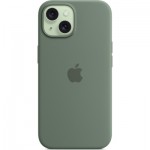 Огляд Чохол до мобільного телефона Apple iPhone 15 Silicone Case with MagSafe Cypress (MT0X3ZM/A): характеристики, відгуки, ціни.