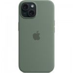Огляд Чохол до мобільного телефона Apple iPhone 15 Silicone Case with MagSafe Cypress (MT0X3ZM/A): характеристики, відгуки, ціни.
