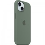Огляд Чохол до мобільного телефона Apple iPhone 15 Silicone Case with MagSafe Cypress (MT0X3ZM/A): характеристики, відгуки, ціни.