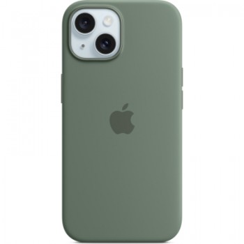 Чохол до мобільного телефона Apple iPhone 15 Silicone Case with MagSafe Cypress (MT0X3ZM/A)