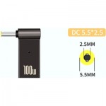 Огляд Перехідник USB-C to DC 5.5x2.5mm 100W ХОКО (XK-DC-C-5.5-2.5): характеристики, відгуки, ціни.