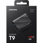 Огляд Накопичувач SSD USB 3.2 2TB T9 Samsung (MU-PG2T0B/EU): характеристики, відгуки, ціни.