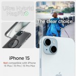 Огляд Чохол до мобільного телефона Spigen Apple iPhone 15 Ultra Hybrid MagFit Carbon Fiber (ACS06805): характеристики, відгуки, ціни.