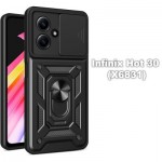 Огляд Чохол до мобільного телефона BeCover Military Infinix Hot 30 (X6831) Black (709957): характеристики, відгуки, ціни.
