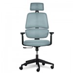 Огляд Офісне крісло Mealux Leo Air Grey / Blue (Y-543 KBGL): характеристики, відгуки, ціни.