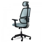 Огляд Офісне крісло Mealux Leo Air Grey / Blue (Y-543 KBGL): характеристики, відгуки, ціни.