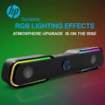 Огляд Акустична система HP DHE-6002 6Вт RGB 3.5мм + USB (DHE-6002): характеристики, відгуки, ціни.