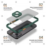 Огляд Чохол до мобільного телефона Armorstandart Frosted Matte OPPO A58 4G Dark Green (ARM71066): характеристики, відгуки, ціни.