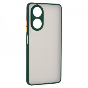 Огляд Чохол до мобільного телефона Armorstandart Frosted Matte OPPO A58 4G Dark Green (ARM71066): характеристики, відгуки, ціни.