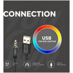 Огляд Навушники Canyon GH-9A Darkless Gaming 3.5 мм RGB Black (CND-SGHS9A): характеристики, відгуки, ціни.