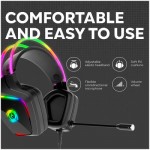 Огляд Навушники Canyon GH-9A Darkless Gaming 3.5 мм RGB Black (CND-SGHS9A): характеристики, відгуки, ціни.