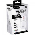 Огляд Мишка HyperX Pulsefire Haste 2 Mini Wireless White (7D389AA): характеристики, відгуки, ціни.