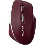 Огляд Мишка Canyon MW-21 Wireless Blue LED Burgundy (CNS-CMSW21BR): характеристики, відгуки, ціни.