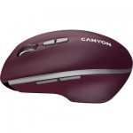 Огляд Мишка Canyon MW-21 Wireless Blue LED Burgundy (CNS-CMSW21BR): характеристики, відгуки, ціни.