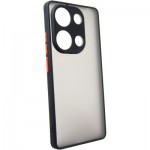 Огляд Чохол до мобільного телефона Dengos Matte Xiaomi Redmi Note 13 Pro 4G (black) (DG-TPU-MATT-141): характеристики, відгуки, ціни.
