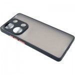 Огляд Чохол до мобільного телефона Dengos Matte Xiaomi Redmi Note 13 Pro 4G (black) (DG-TPU-MATT-141): характеристики, відгуки, ціни.