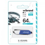 Огляд USB флеш накопичувач Wibrand 64GB Aligator Blue USB 2.0 (WI2.0/AL64U7U): характеристики, відгуки, ціни.
