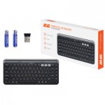 Огляд Клавіатура 2E KS250 Wireless USB/Bluetooth UA Black (2E-KS250WBK_UA): характеристики, відгуки, ціни.