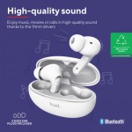 Огляд Навушники Trust Yavi Earbuds White (25172): характеристики, відгуки, ціни.