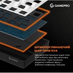 Огляд Клавіатура GamePro MK130R Hot-Swap Red Swich RGB USB UA Black (MK130R): характеристики, відгуки, ціни.