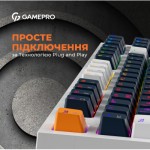 Огляд Клавіатура GamePro MK180W Hot-Swap Red Swich RGB USB UA White (MK180W): характеристики, відгуки, ціни.