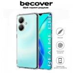 Огляд Чохол до мобільного телефона BeCover Anti-Shock Realme C61 Clear (711899): характеристики, відгуки, ціни.